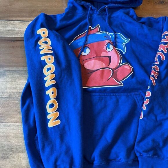 Team Ninja Blue Ninja hoodie - size Medium - Picture 4 of 4
